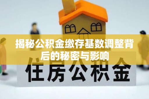 辉县揭秘公积金缴存基数调整背后的秘密与影响