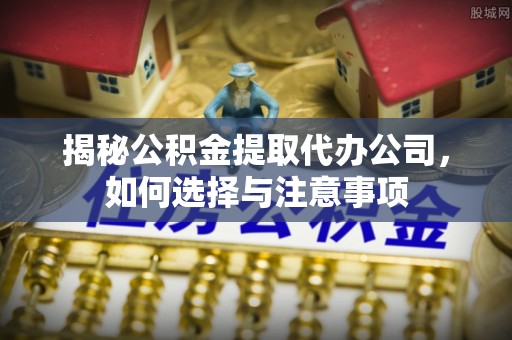 辉县揭秘公积金提取代办公司，如何选择与注意事项