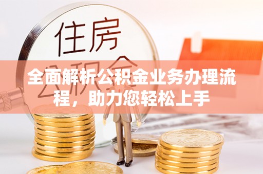 辉县全面解析公积金业务办理流程，助力您轻松上手