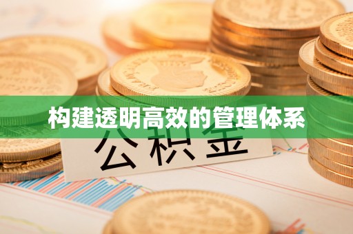 辉县构建透明高效的管理体系
