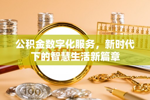 辉县公积金数字化服务，新时代下的智慧生活新篇章