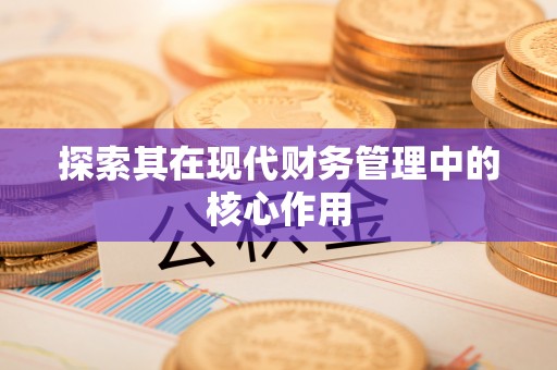 辉县探索其在现代财务管理中的核心作用