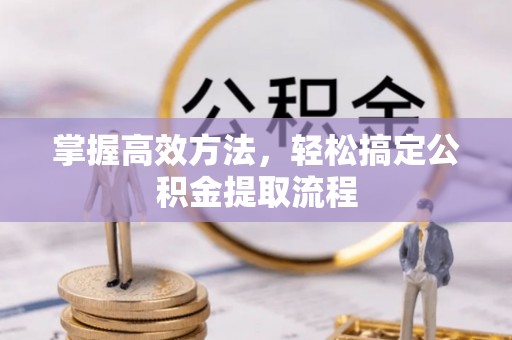 辉县掌握高效方法，轻松搞定公积金提取流程