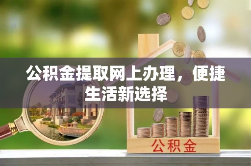 辉县公积金提取网上办理，便捷生活新选择