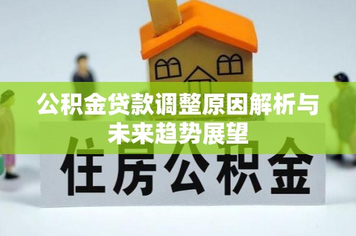 辉县公积金贷款调整原因解析与未来趋势展望