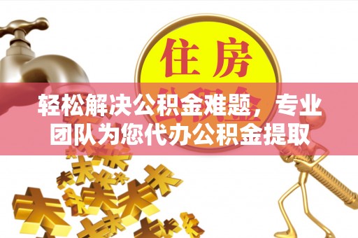 辉县轻松解决公积金难题，专业团队为您代办公积金提取