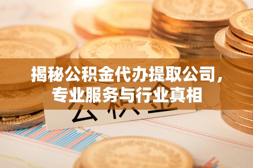辉县揭秘公积金代办提取公司，专业服务与行业真相