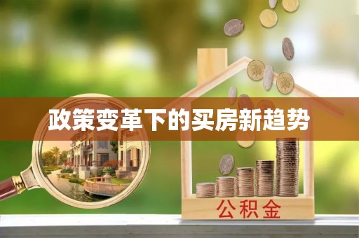 辉县政策变革下的买房新趋势